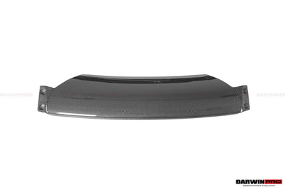 DarwinPRO Carbon Fiber Front Bumper Low Center Chin Splitter | 2018-2022 Ferrari 488 Pista