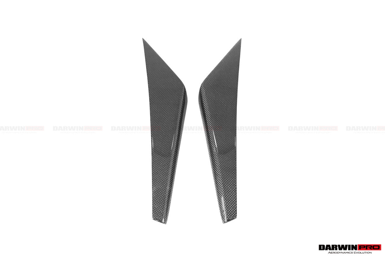 DarwinPRO 2015-2020 Ferrari 488 GTB & Spider iMP-Performance Carbon Fiber Front Bumper Canards