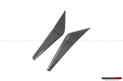 DarwinPRO 2015-2020 Ferrari 488 GTB & Spider iMP-Performance Carbon Fiber Front Bumper Canards