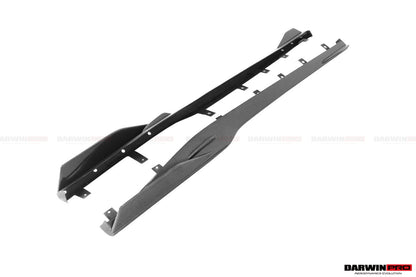 DarwinPRO 2015-2020 Ferrari 488 GTB & Spider iMP-Performance Carbon Fiber Side Skirts Under Board