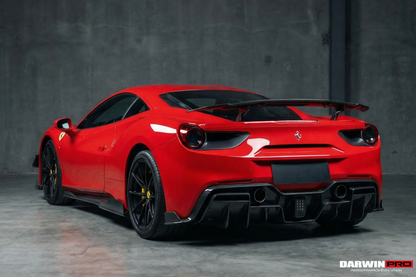 DarwinPRO 2015-2020 Ferrari 488 GTB & Spider iMP-Performance Carbon Fiber Rear Diffuser