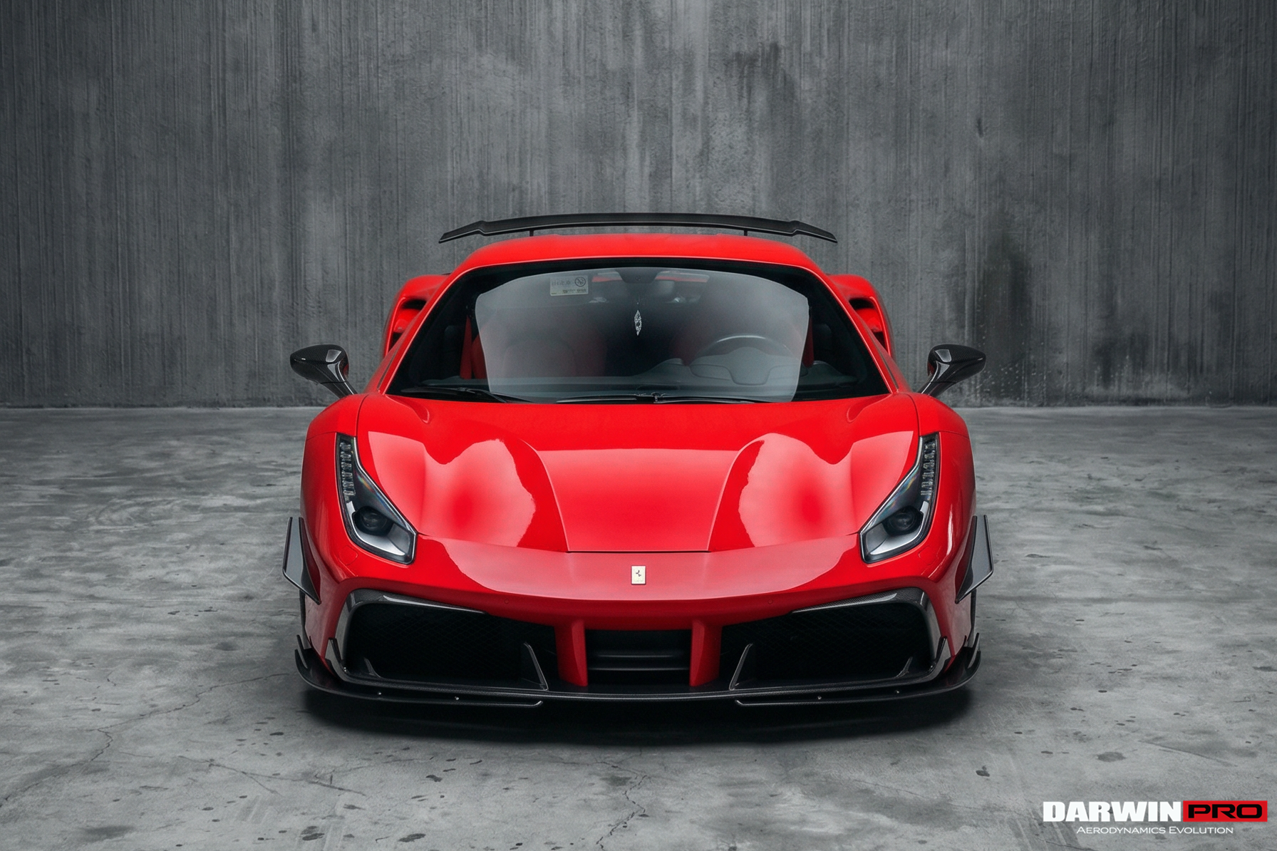 DarwinPRO iMP-Performance Carbon Fiber Front Lip | 2015-2020 Ferrari 488 GTB & Spider