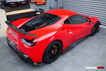 Alerón de maletero de fibra de carbono DarwinPRO 2015-2020 Ferrari 488 GTB iMP-Performance