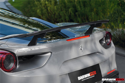 Alerón de maletero de fibra de carbono DarwinPRO 2015-2020 Ferrari 488 GTB iMP-Performance