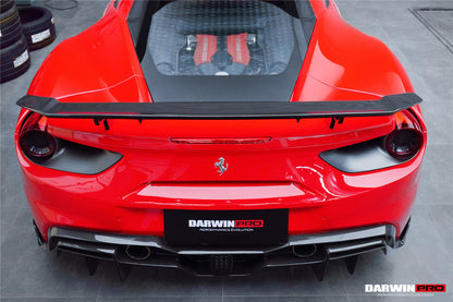 Alerón de maletero de fibra de carbono DarwinPRO 2015-2020 Ferrari 488 GTB iMP-Performance