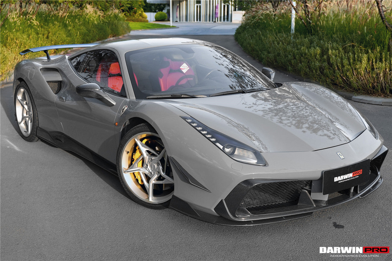 Kit completo de fibra de carbono DarwinPRO 2015-2020 Ferrari 488 GTB y Spider iMP-Performance