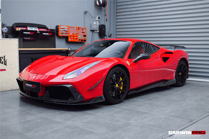 DarwinPRO iMP-Performance Carbon Fiber Front Lip | 2015-2020 Ferrari 488 GTB & Spider