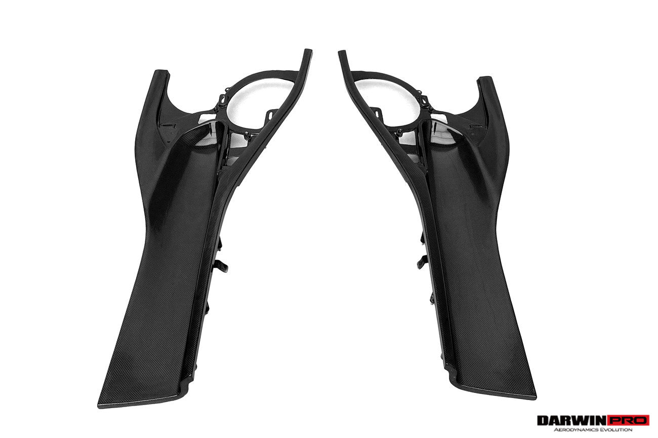 DarwinPRO 2017-2026 Ferrari 812 Superfast & GTS OE Style Dry Carbon Fiber Doo Panel Interior