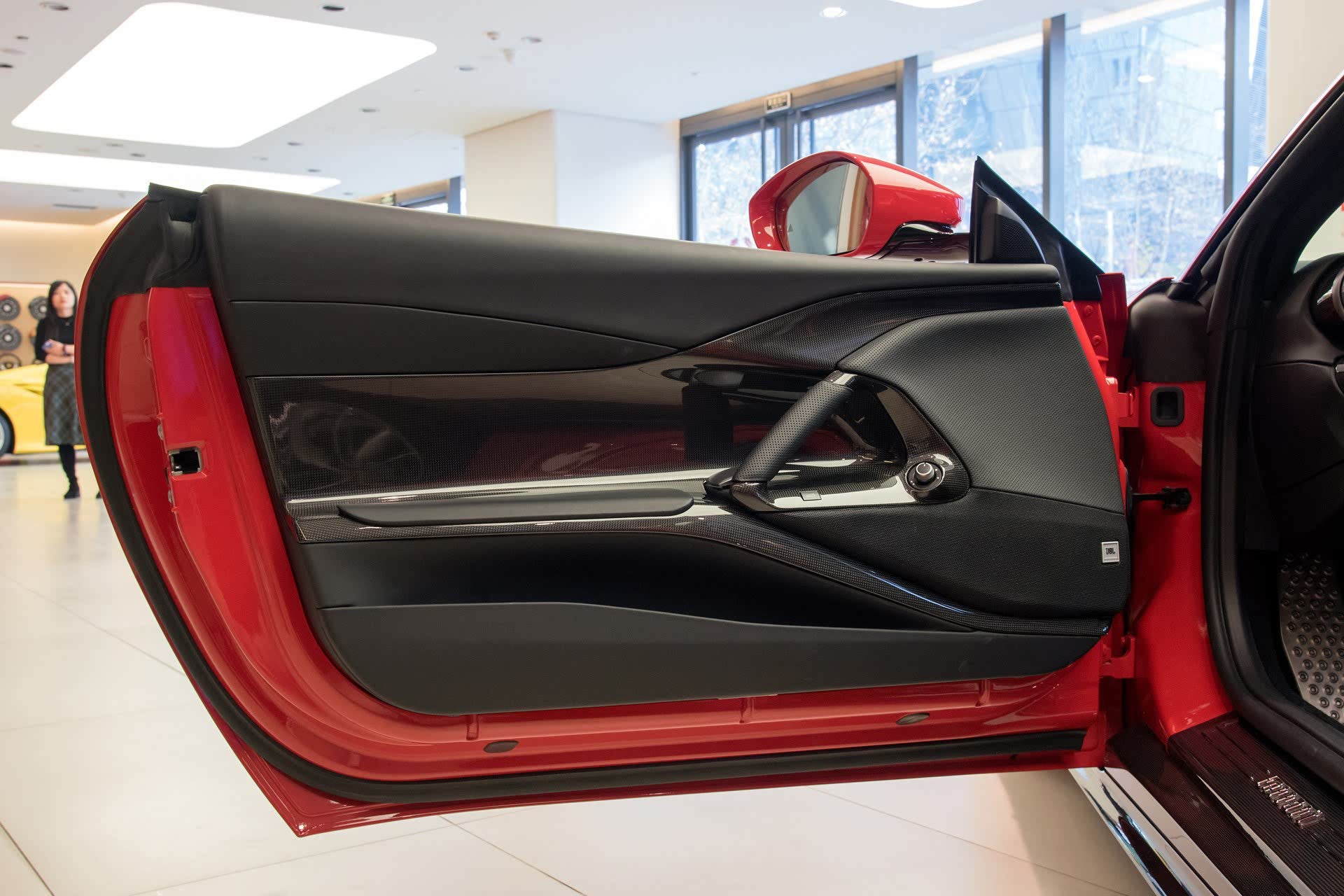 DarwinPRO 2017-2026 Ferrari 812 Superfast & GTS OE Style Dry Carbon Fiber Doo Panel Interior