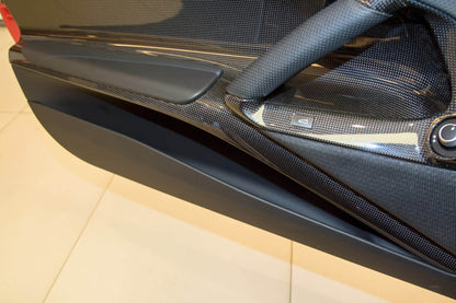 DarwinPRO 2017-2026 Ferrari 812 Superfast & GTS OE Style Dry Carbon Fiber Doo Panel Interior