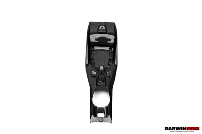 DarwinPRO 2017-2026 Ferrari 812 Superfast & GTS OE Style Dry Carbon Fiber Bridge Support & Windows Switches Panel