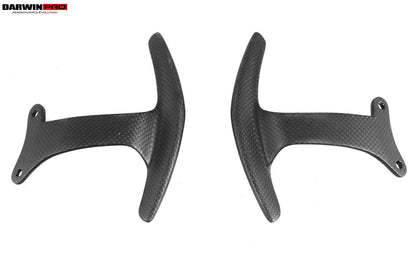 Levas de cambio DarwinPRO de fibra de carbono secas para Ferrari 488 GTB y Spider (2015-2020)