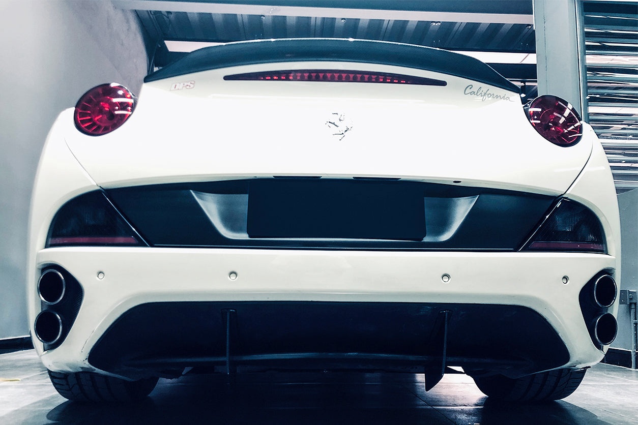Difusor trasero de fibra de carbono DarwinPRO 2009-2014 Ferrari California BKSS