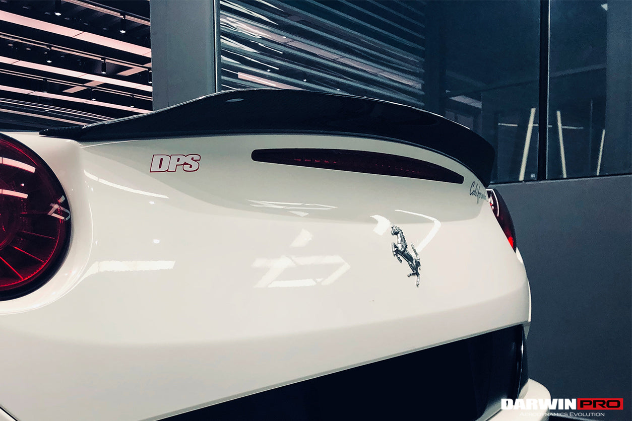 DarwinPRO BKSS Style Carbon Fiber Trunk Spoiler | 2009-2014 Ferrari California