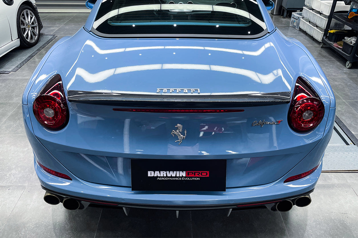 Alerón de maletero de fibra de carbono DarwinPRO 2015-2018 Ferrari California estilo BKSS