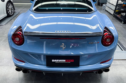 Alerón de maletero de fibra de carbono DarwinPRO 2015-2018 Ferrari California estilo BKSS