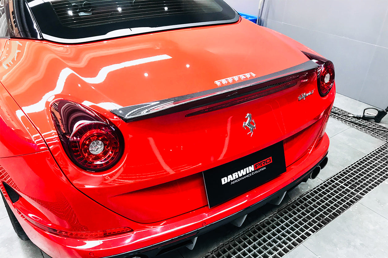 Alerón de maletero de fibra de carbono DarwinPRO 2015-2018 Ferrari California estilo BKSS