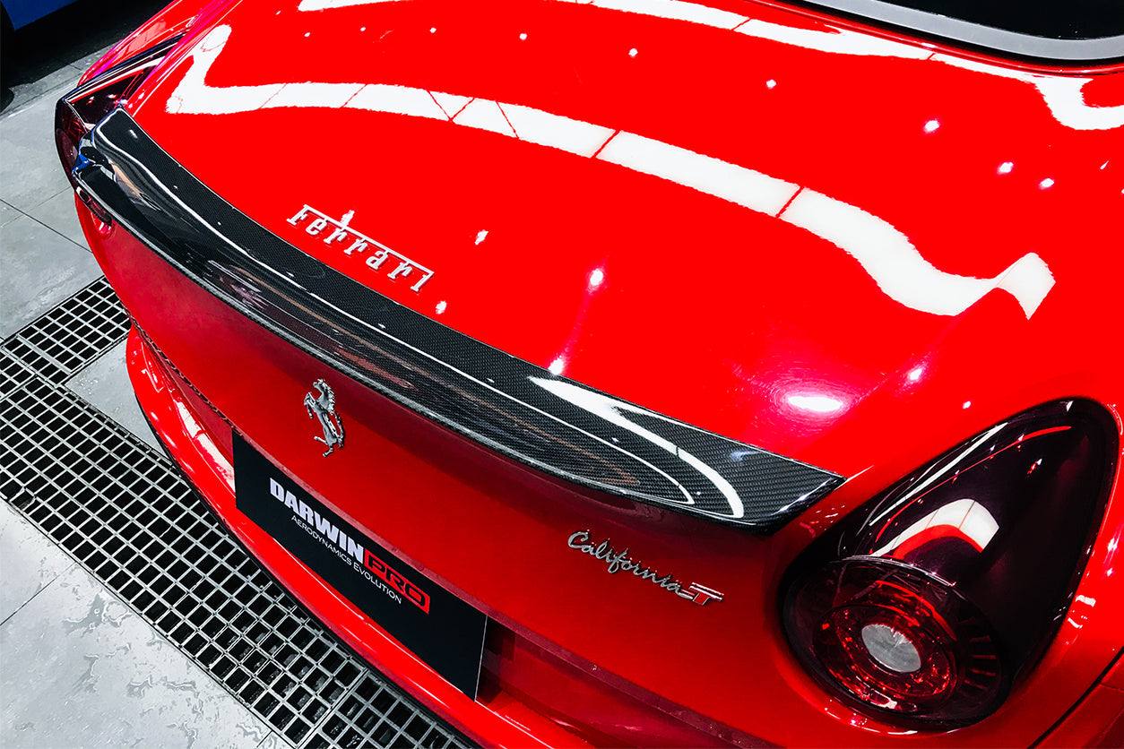 Alerón de maletero de fibra de carbono DarwinPRO 2015-2018 Ferrari California estilo BKSS