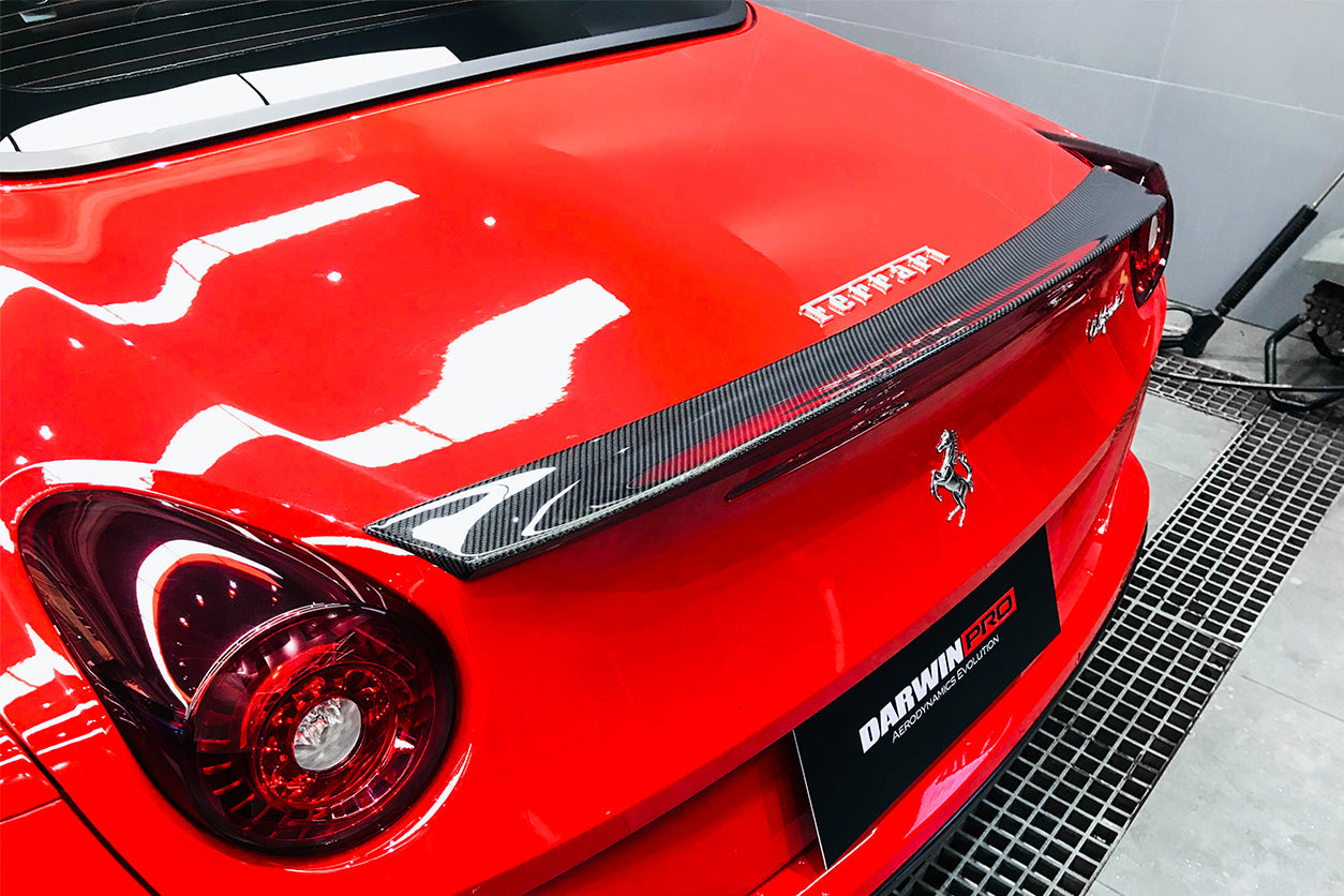 Alerón de maletero de fibra de carbono DarwinPRO 2015-2018 Ferrari California estilo BKSS