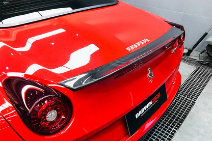 Alerón de maletero de fibra de carbono DarwinPRO 2015-2018 Ferrari California estilo BKSS