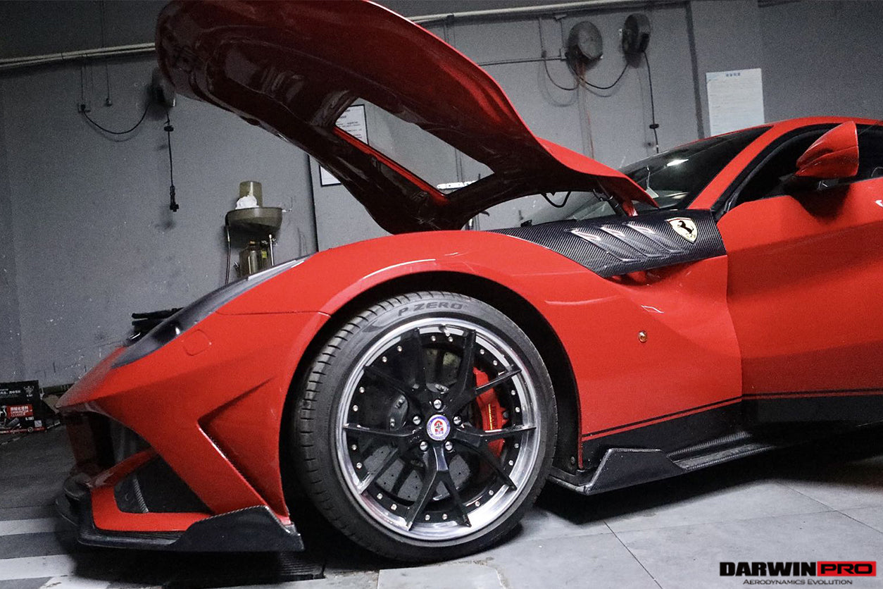 Capó de fibra de carbono DarwinPRO 2012-2017 Ferrari F12 Berlinetta IMP Performance