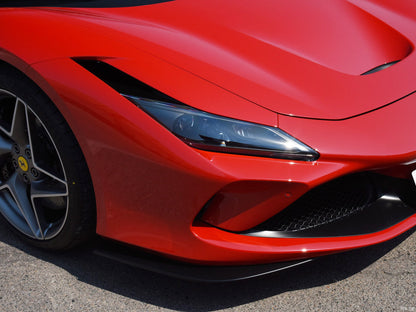 DarwinPRO 2019-2023 Ferrari F8 OE Style Autoclave Carbon Fiber Front Bumper Side Splitter