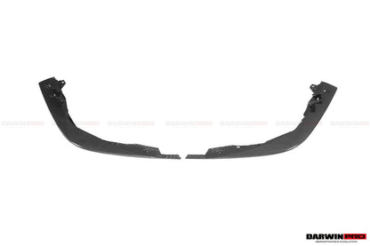 DarwinPRO 2019-2023 Ferrari F8 OE Style Autoclave Carbon Fiber Front Bumper Side Splitter