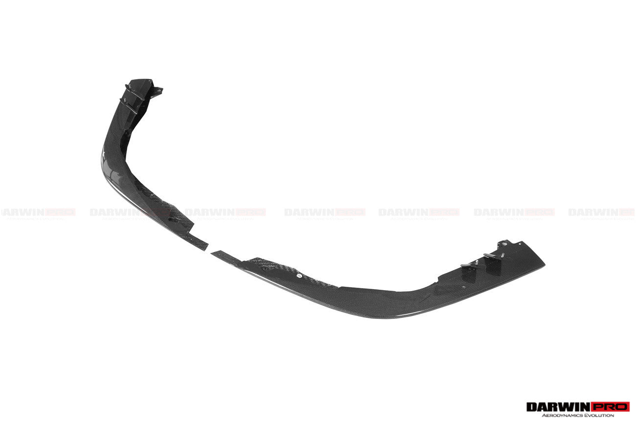 DarwinPRO 2019-2023 Ferrari F8 OE Style Autoclave Carbon Fiber Front Bumper Side Splitter