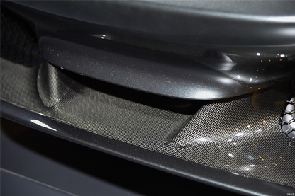 DarwinPRO 2019-2024 Ferrari F8 OE Style Autoclave Carbon Fiber Front Lip Splitter