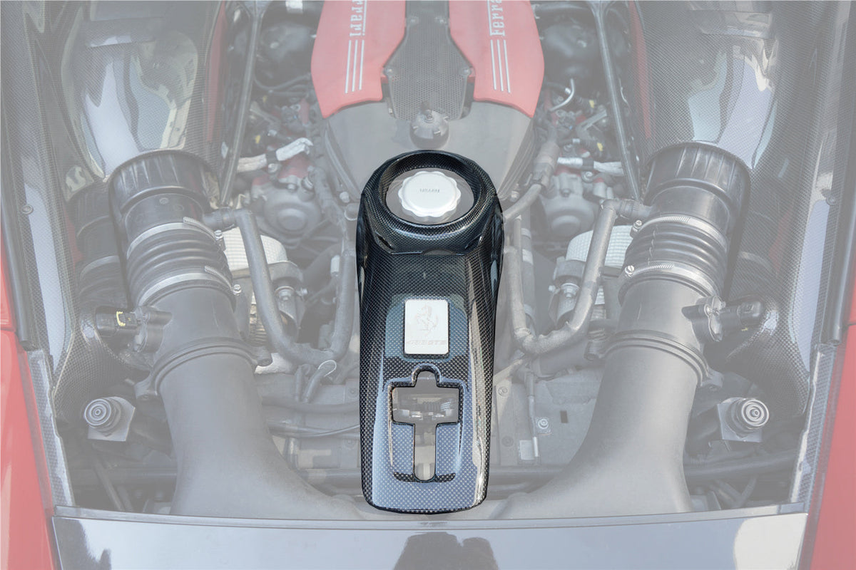DarwinPRO 2019-2023 Ferrari F8 OE Style Autoclave Carbon Fiber Engine Lock