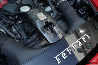 DarwinPRO 2019-2023 Ferrari F8 OE Style Autoclave Carbon Fiber Engine Lock