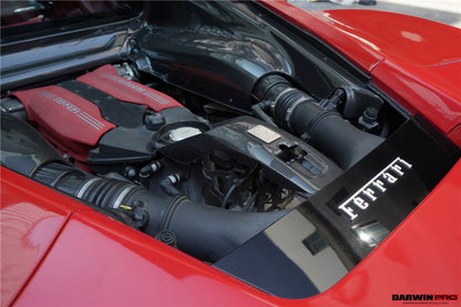 DarwinPRO 2019-2023 Ferrari F8 OE Style Autoclave Carbon Fiber Engine Lock
