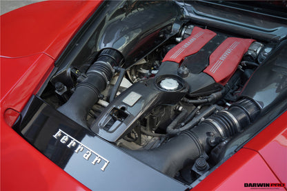 DarwinPRO 2019-2023 Ferrari F8 OE Style Autoclave Carbon Fiber Engine Lock