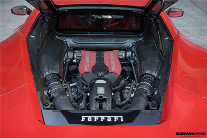 DarwinPRO 2019-2023 Ferrari F8 OE Style Autoclave Carbon Fiber Engine Lock