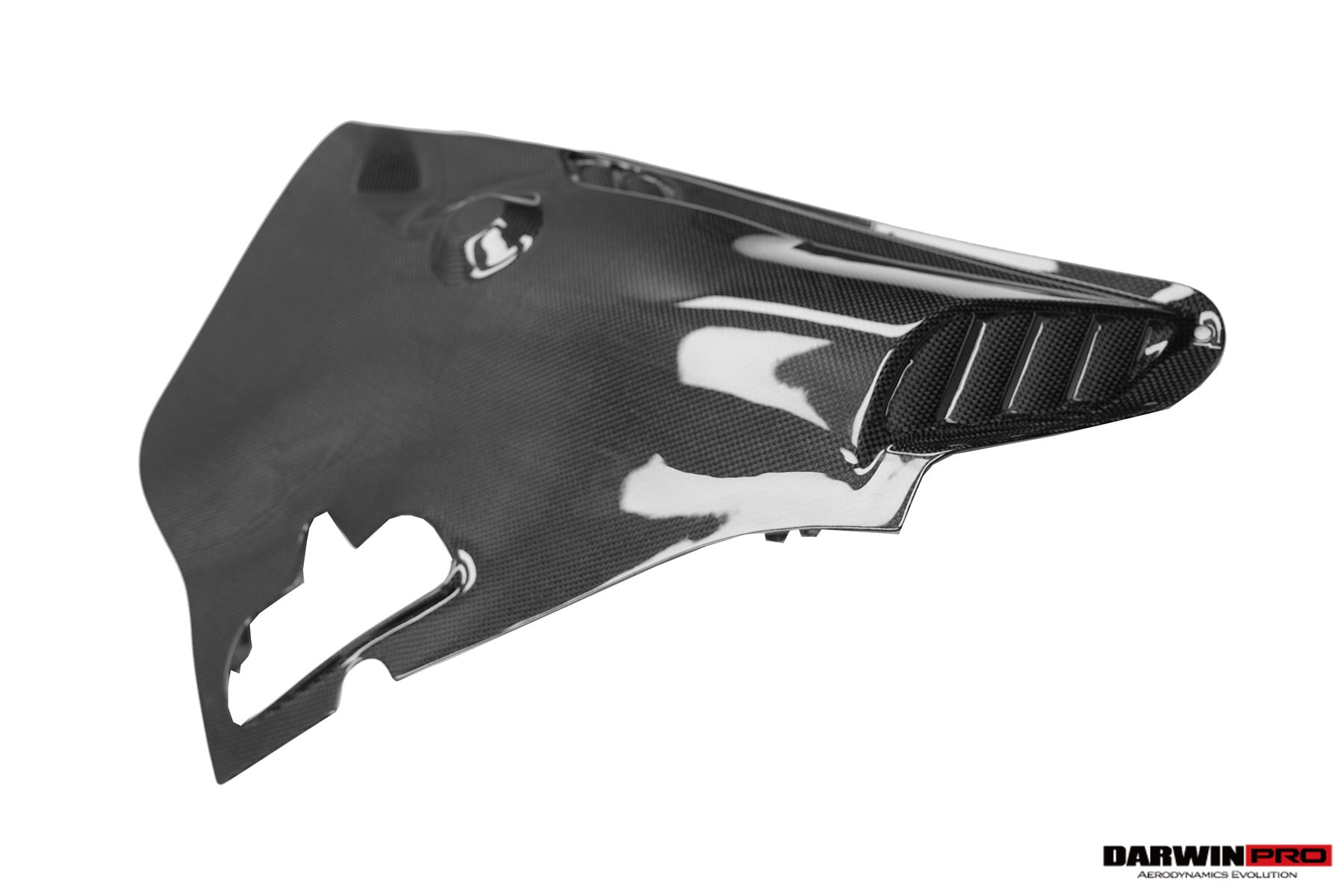 DarwinPRO 2023-2025 Ferrari Purosangue FUV Type F175 OEM Style Dry Carbon Fiber Inner Engine Cover (2PCS)