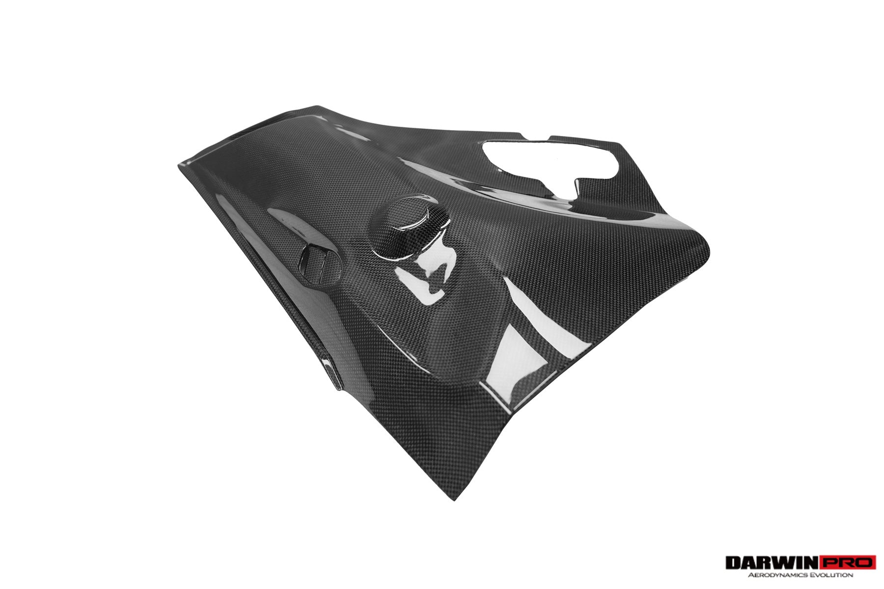 DarwinPRO 2023-2025 Ferrari Purosangue FUV Type F175 OEM Style Dry Carbon Fiber Inner Engine Cover (2PCS)