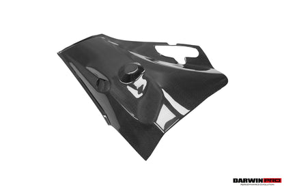 DarwinPRO 2023-2025 Ferrari Purosangue FUV Type F175 OEM Style Dry Carbon Fiber Inner Engine Cover (2PCS)