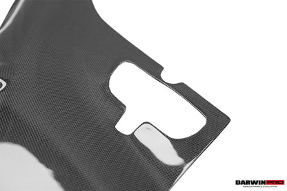 DarwinPRO 2023-2025 Ferrari Purosangue FUV Type F175 OEM Style Dry Carbon Fiber Inner Engine Cover (2PCS)