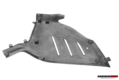 DarwinPRO 2023-2025 Ferrari Purosangue FUV Type F175 OEM Style Dry Carbon Fiber Inner Engine Cover (2PCS)