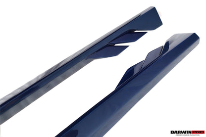 2020-UP Ferrari Roma Carbon Fiber Side Skirts DarwinPRO (BKSS Design) (1X1CF9513BKSS-SS)