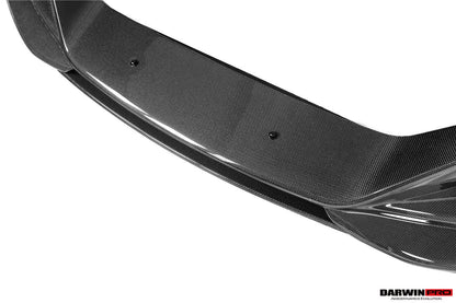 2020-UP Ferrari Roma Carbon Fiber Front Lip Splitter DarwinPRO (BKSS Design) (1X1CF9513BKSS-FL)