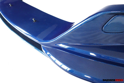 2020-UP Ferrari Roma Carbon Fiber Front Lip Splitter DarwinPRO (BKSS Design) (1X1CF9513BKSS-FL)