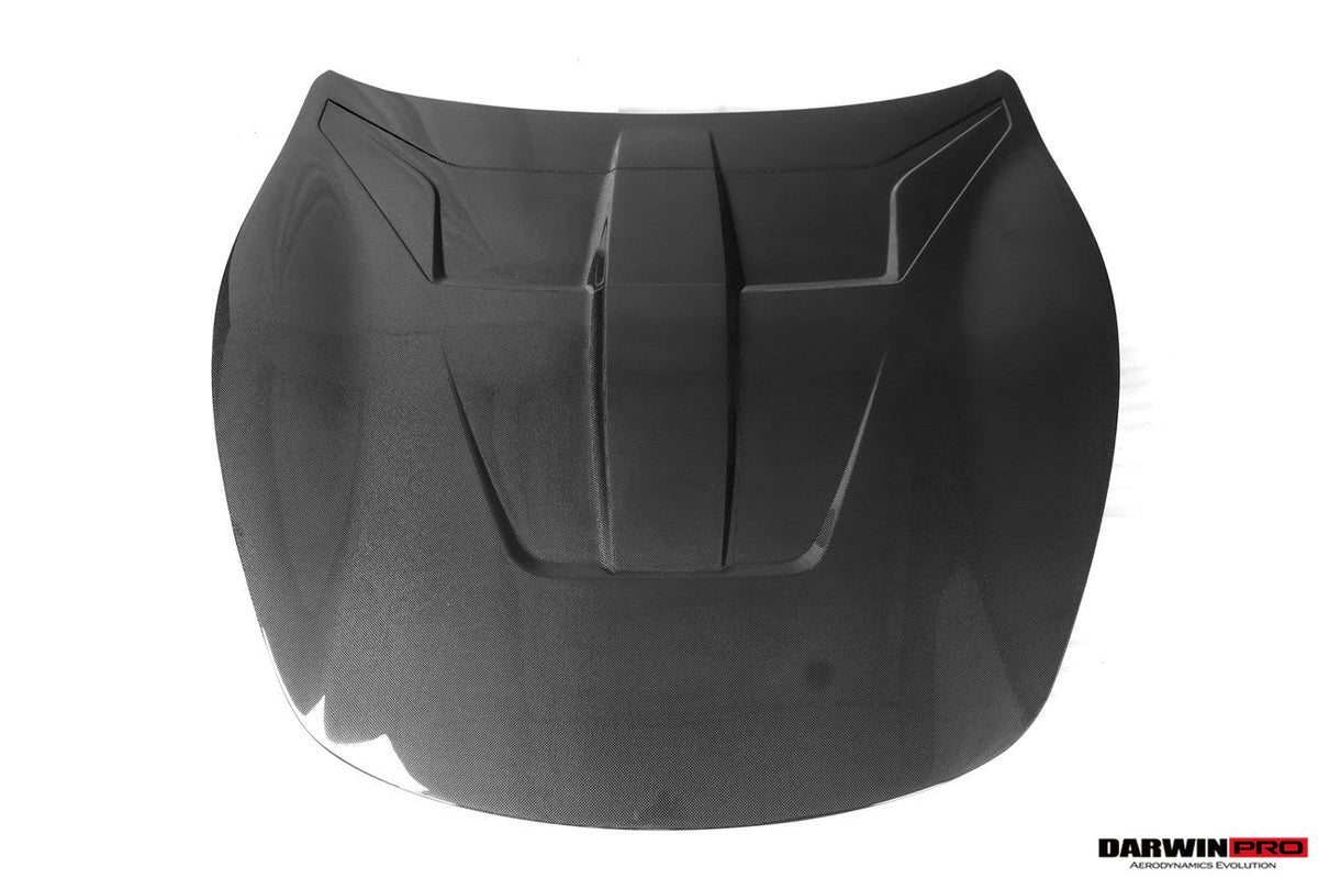 2020-UP Ferrari Roma Carbon Fiber Hood DarwinPRO (BKSS Design) (1X1CF9513BKSS-H)
