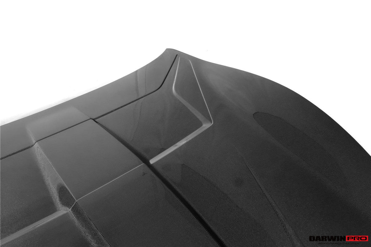 2020-UP Ferrari Roma Carbon Fiber Hood DarwinPRO (BKSS Design) (1X1CF9513BKSS-H)