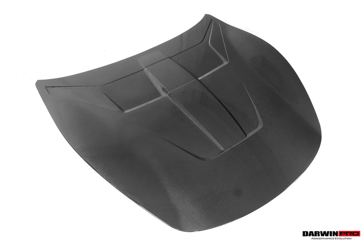 2020-UP Ferrari Roma Carbon Fiber Hood DarwinPRO (BKSS Design) (1X1CF9513BKSS-H)