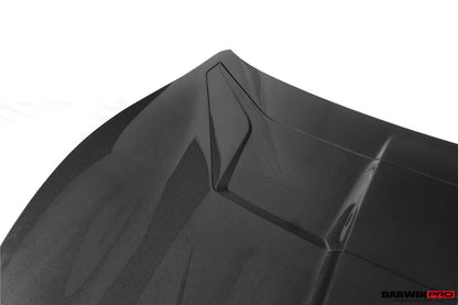 2020-UP Ferrari Roma Carbon Fiber Hood DarwinPRO (BKSS Design) (1X1CF9513BKSS-H)