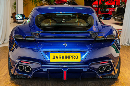 2020-UP Ferrari Roma Carbon Fiber Wing DarwinPRO (BKSS Design) (1X1CF9513BKSS-W)