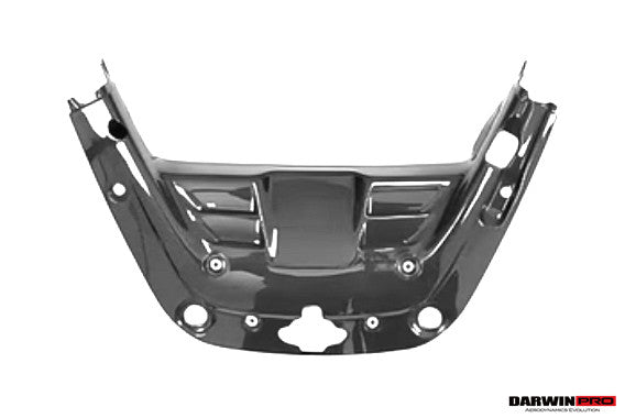 DarwinPRO 2021 - UP Ferrari SF90 Spider OE Style Autoclave Carbon Fiber Engine Bay Interior (1 Piece) - 3