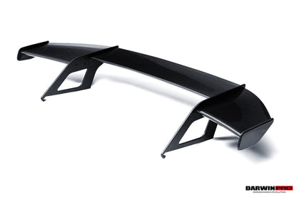 Alerón de fibra de carbono autoclave DarwinPRO para Ferrari SF90XX (modelos 2020-en adelante) con base (compatible con SF90 Stradale)