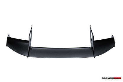 Alerón de fibra de carbono autoclave DarwinPRO para Ferrari SF90XX (modelos 2020-en adelante) con base (compatible con SF90 Stradale)